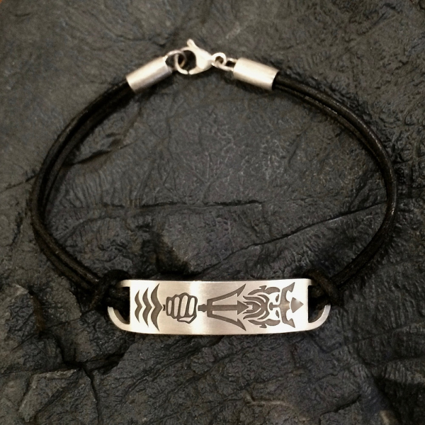 Armband Wassergott ganz